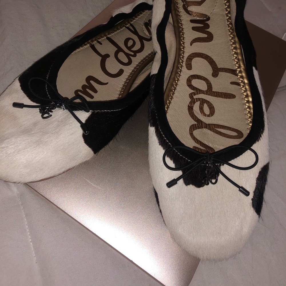 Sam Edelman animal print ballet flats